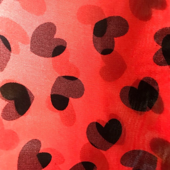 Heart pattern | sheer | Vintage Inspired | M - Picture 8 of 8